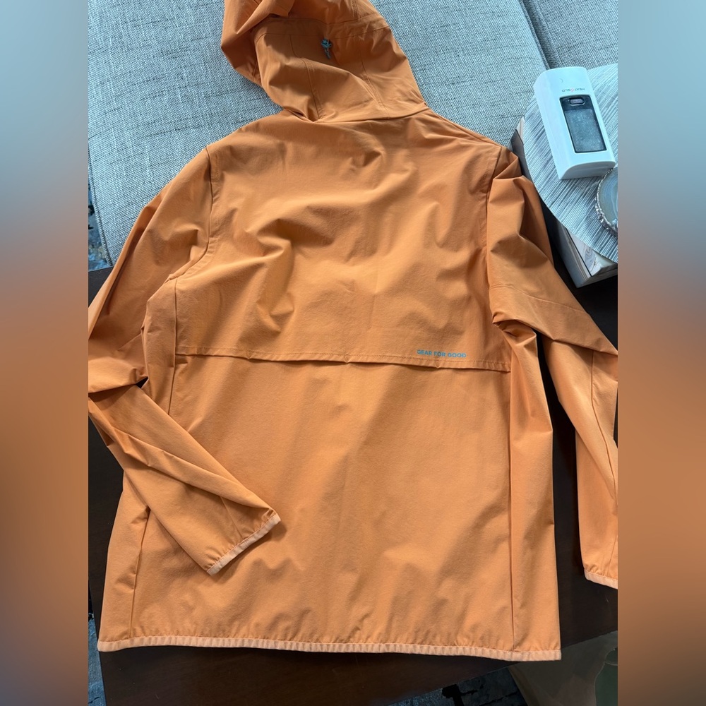 NWT Cotopaxi Men’s Orange Windbreaker Jacket Size Medium - Picture 5 of 6